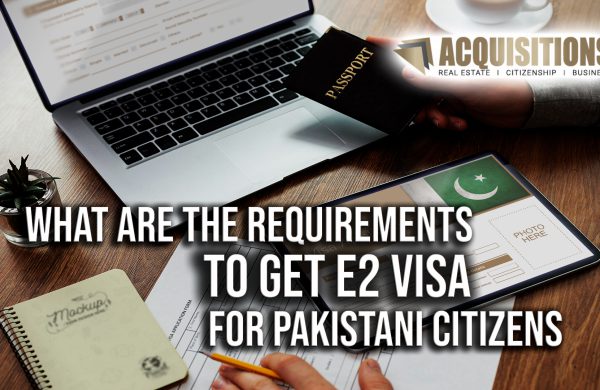 e2 visa for Pakistani