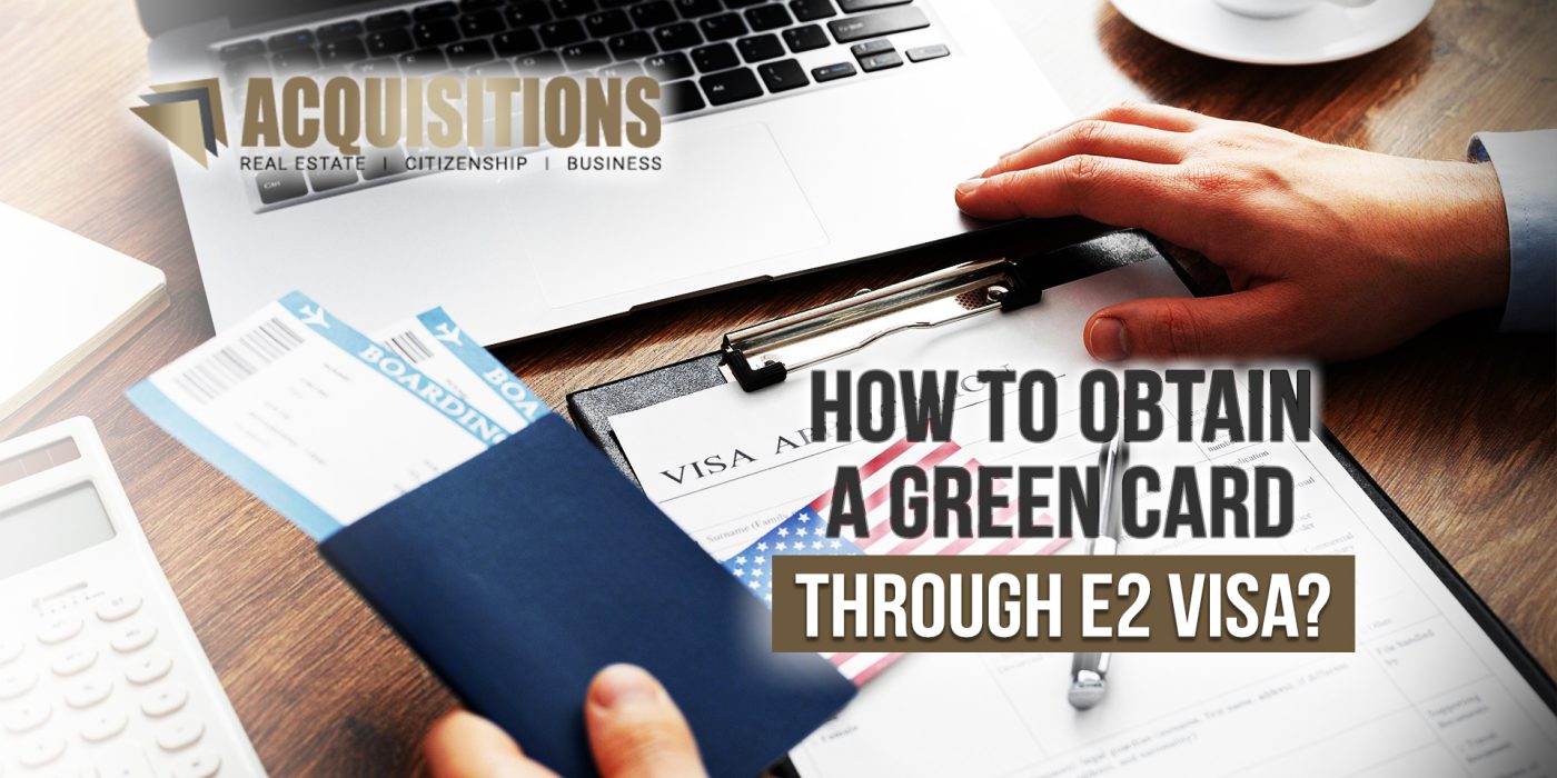 green card through E2 visa