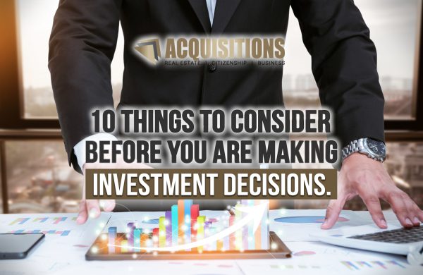 investment decisions